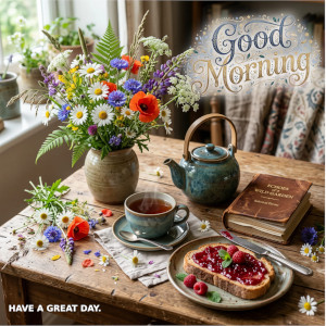 Wildflower Cottage Morning